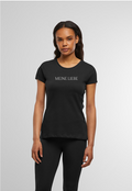 Meine Liebe Basic Shirt (Schwarz)