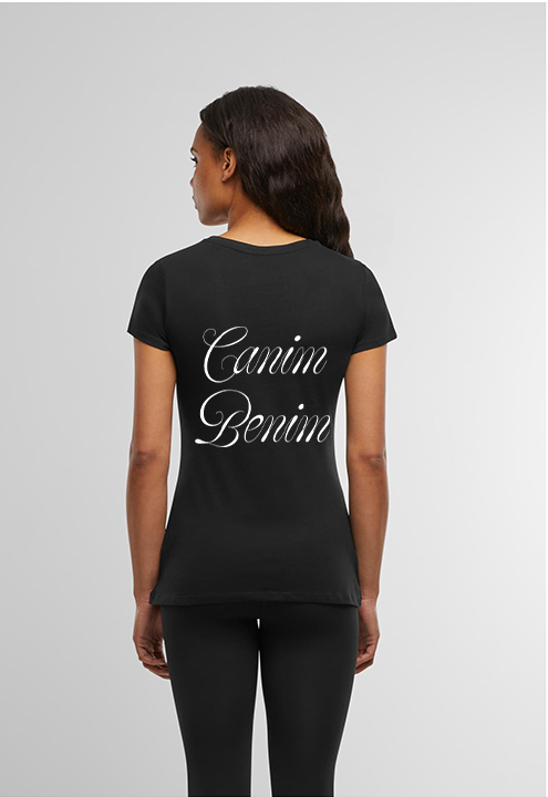 Canim Benim Shirt woman (Schwarz)