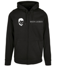 Mein Lieber Zip-Hoodie (Schwarz)